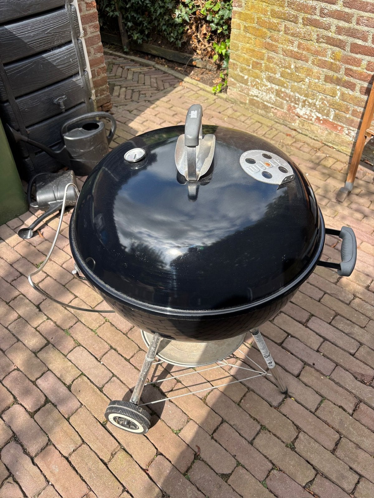 Grote weber barbecue, Tuin en Terras, Houtskoolbarbecues, Ophalen, Zo goed als nieuw
