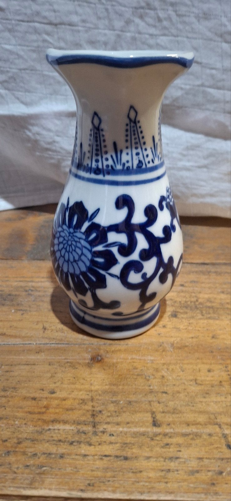 Delfts Blauw Vaasje - Handgeschilderd, Ophalen of Verzenden