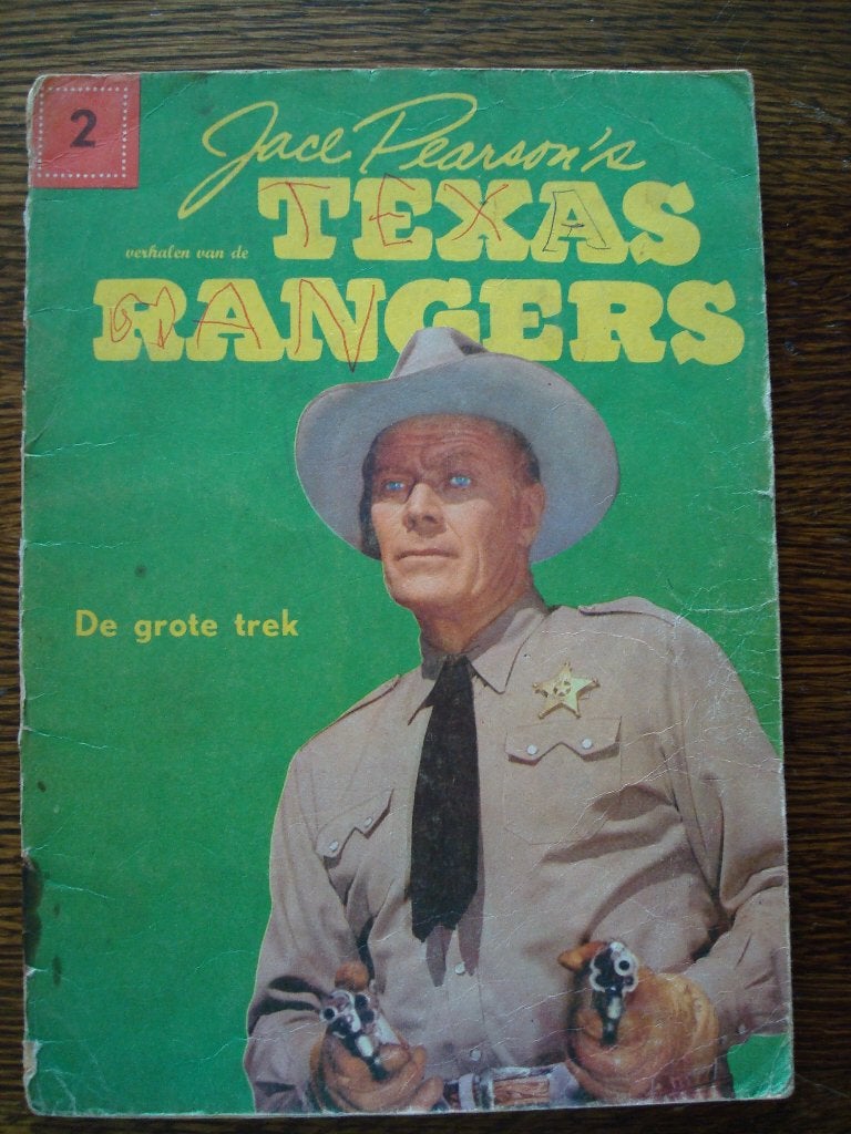 Texas Rangers, 1e druk uit 1961, Boeken, Strips | Comics, Amerika, Ophalen, Gelezen, Eén comic