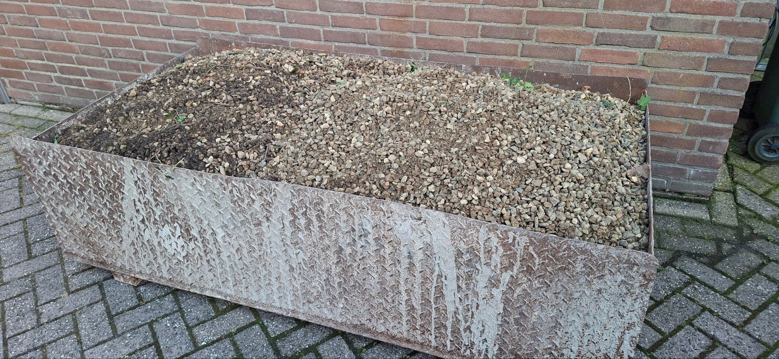 GRATIS GEEL TUINGRIND, Ophalen of Verzenden, Gebruikt, Geel, Grind