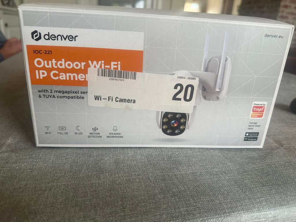 Outdoor Wifi Camera, Overige materialen, Ophalen of Verzenden, Zo goed als nieuw, Minder dan 5 m²