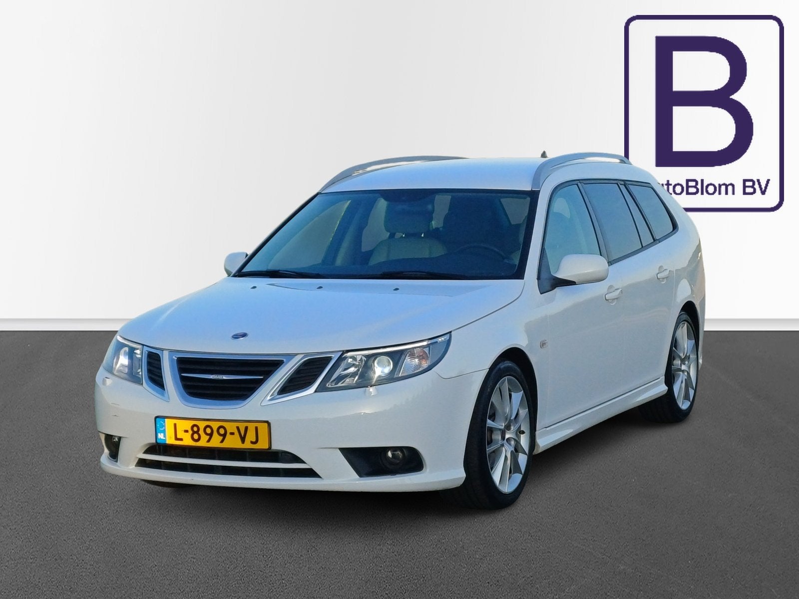 Saab 9-3 Sport Estate 1.8t Vector /Unieke auto!/Aantoonbaar, Auto's, Saab, Automatische klimaatregeling, Gebruikt, Beige, 4 cilinders