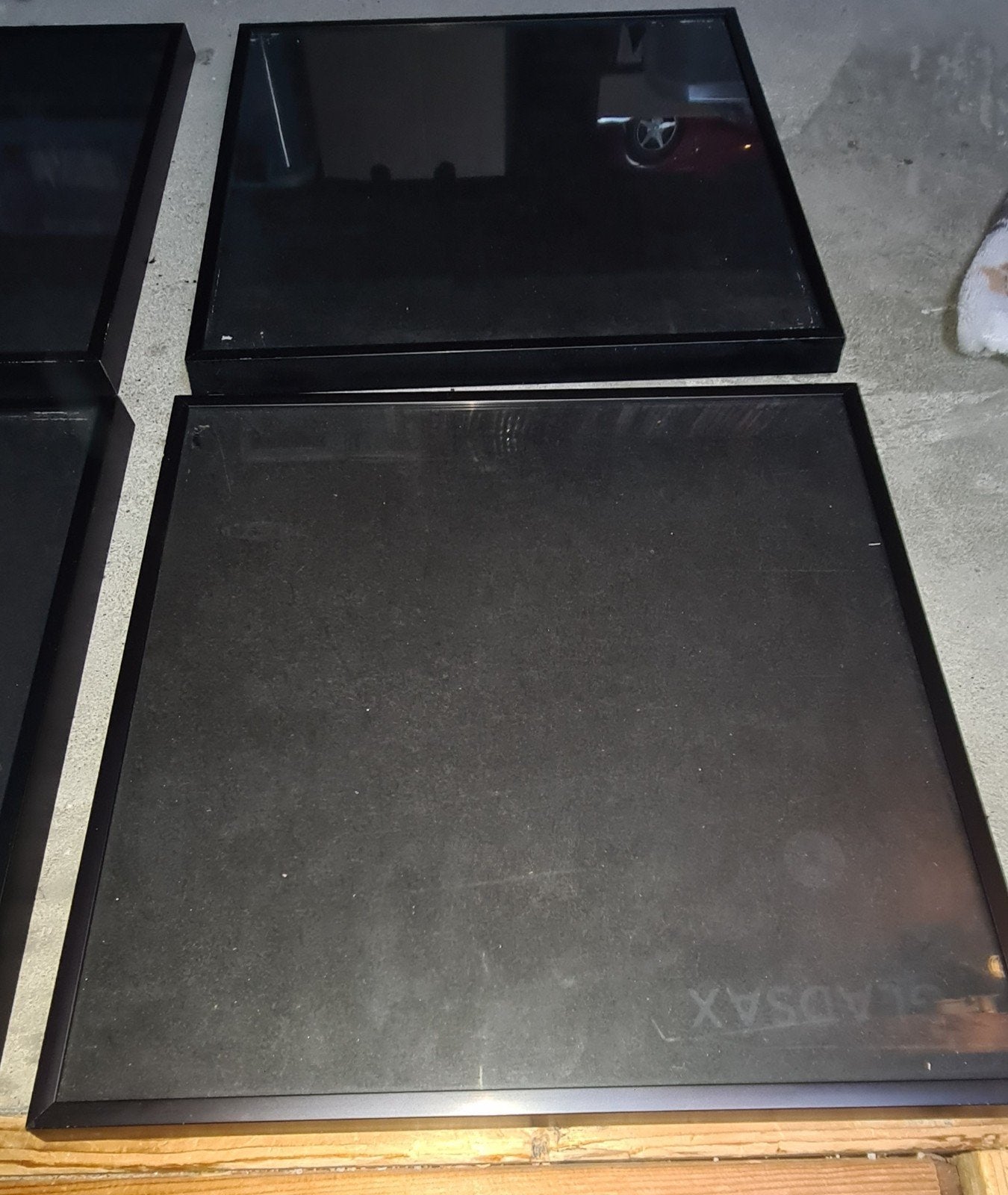 5x IKEA GLADSAX Lijsten voor LP's - Nette Staat, Gebruikt, Ophalen of Verzenden, Fotolijst, Zwart