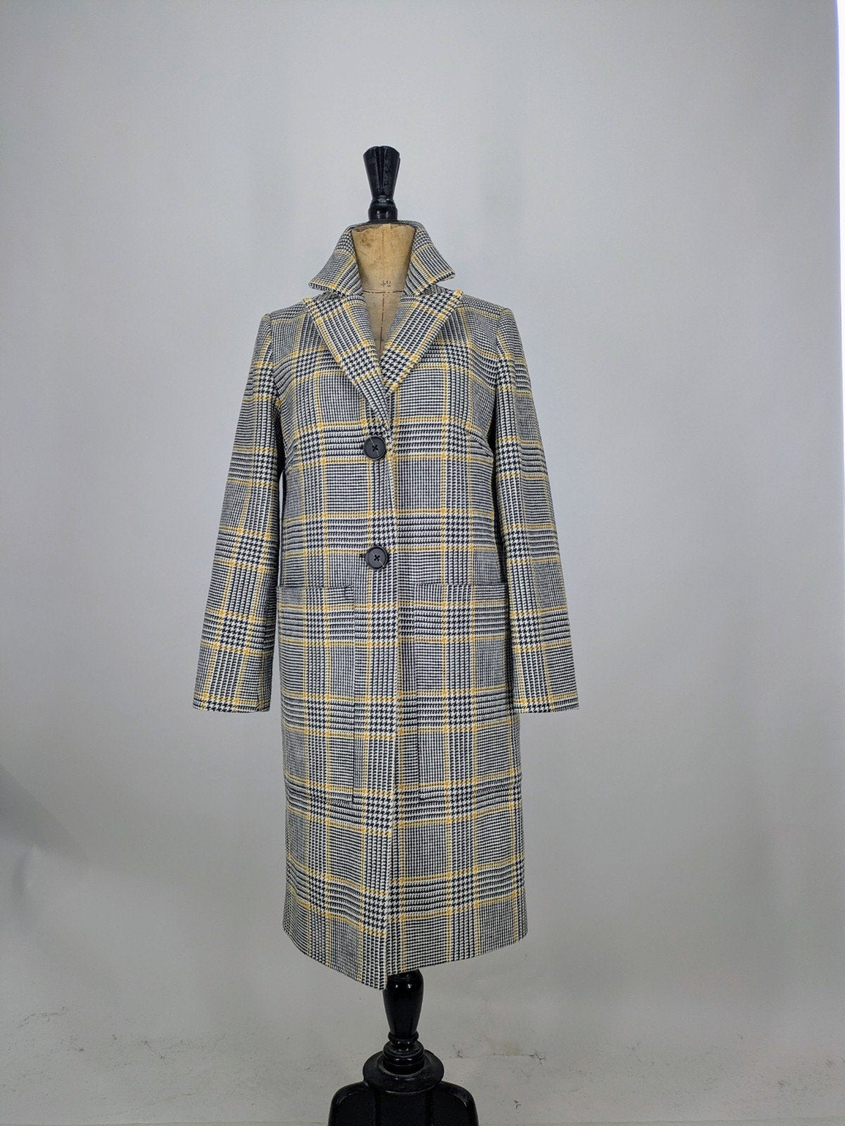 WE Fashion Geruite Jas Maat M - Stijlvol & Tijdloos, Kleding | Dames, Maat 38/40 (M), WE EUROPE B.V., Meerkleurig, WE Fashion
