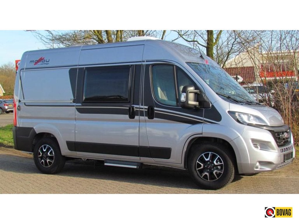 Malibu Compact 540 DB, Dwarsbed, Caravans en Kamperen, Campers, Malibu, Fiat, Koelkast, Tot en met 2