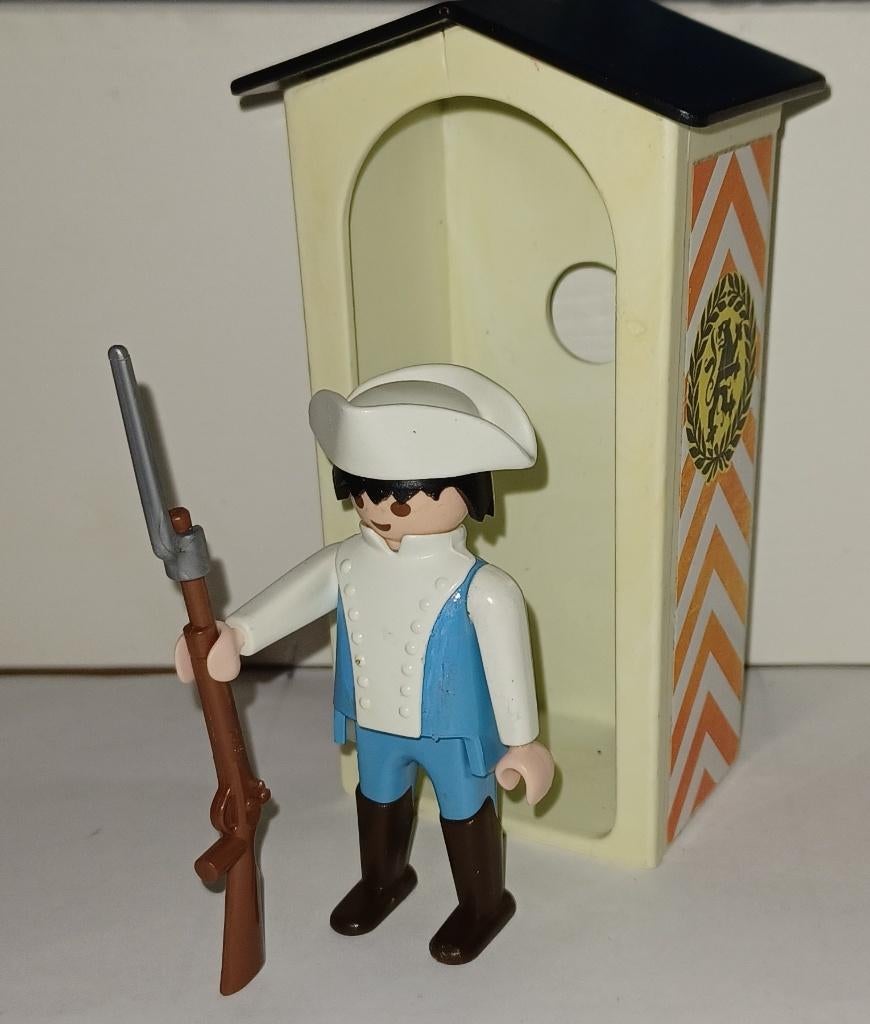 playmobil vintage wachter met wachthok, Ophalen of Verzenden, Gebruikt, Los playmobil