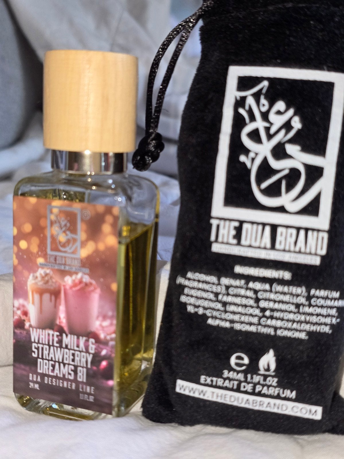 The Dua Brand White Milk & Strawberry Dreams 81 Parfum, Ophalen of Verzenden, Zo goed als nieuw