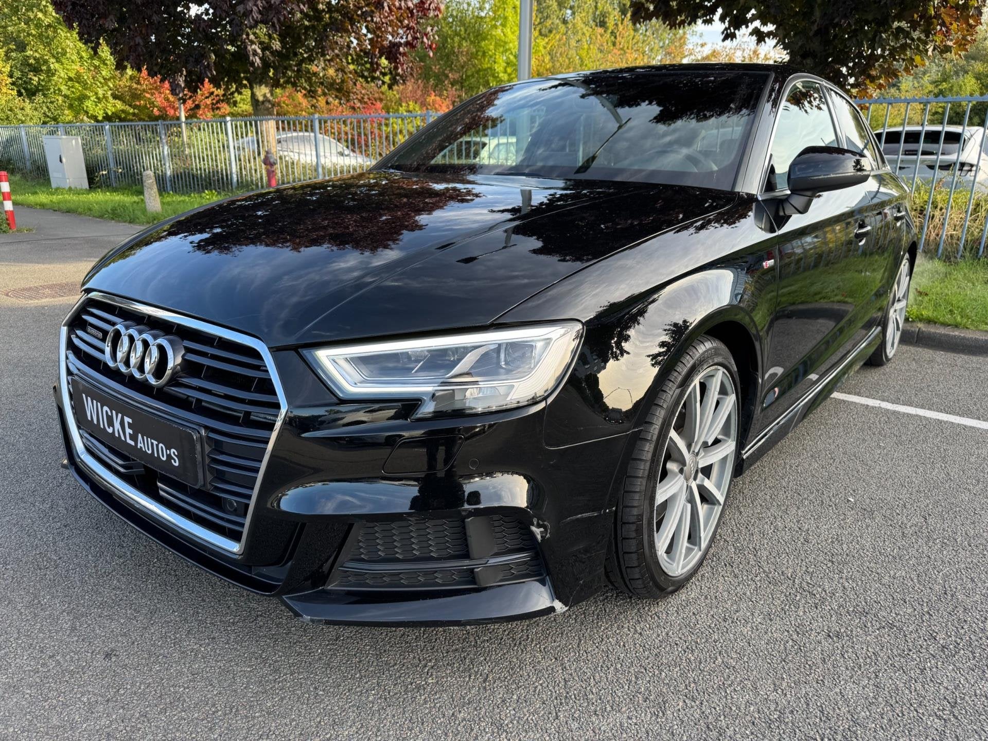 Audi A3 Limousine 2.0 TFSI quattro Sport S Tronic Camera Nav, Auto's, Audi, Automaat, 1380 kg, Gebruikt, 1984 cc