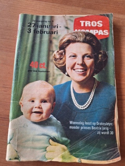 Tros Kompas 1968 Beatrix Ida Bons Conny Vandenbos Sandy Shaw, Ophalen of Verzenden, Gelezen, Muziek, Film of Tv