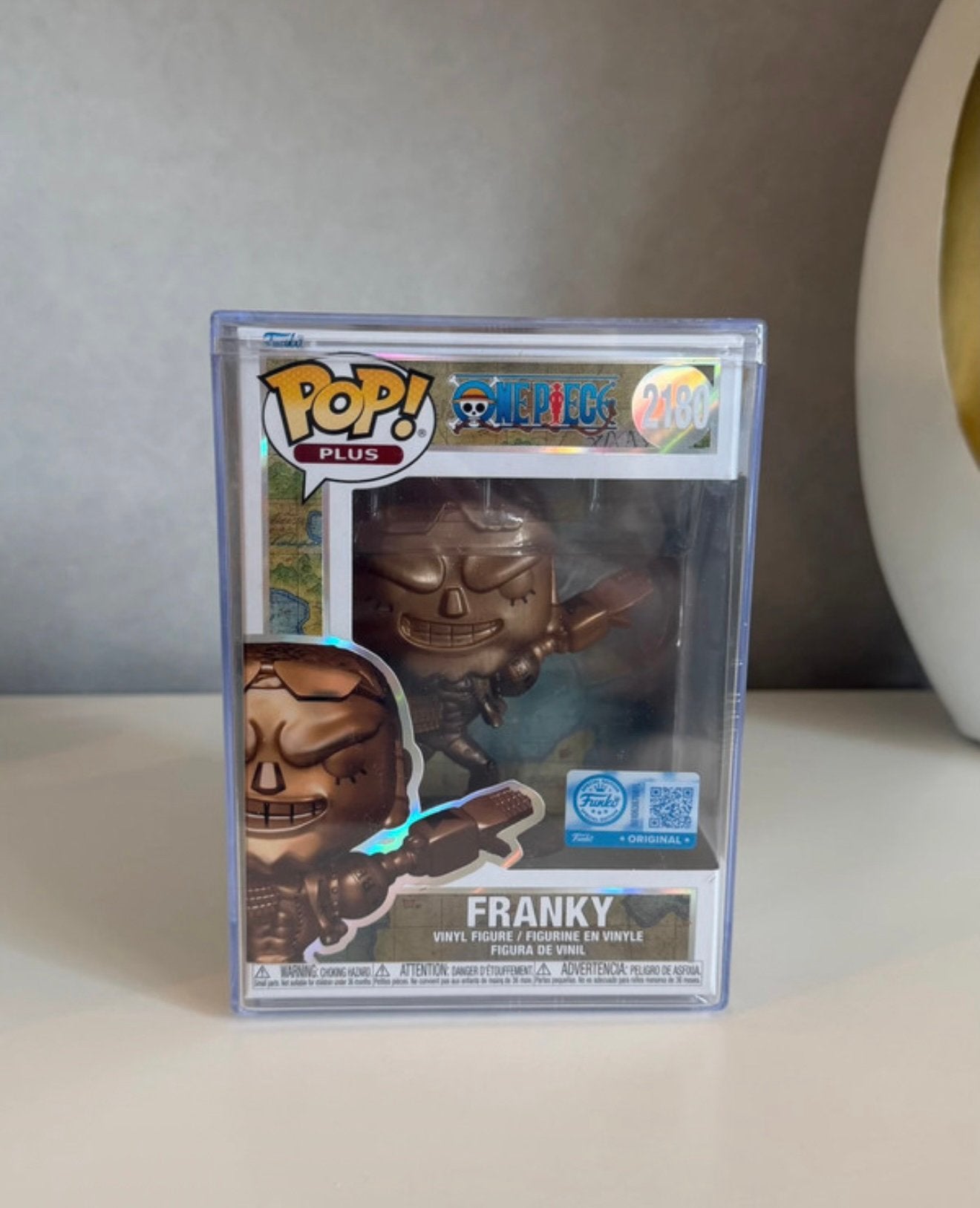 Funko Pop One Piece Franky 2180 statue bronze, Ophalen, Nieuw