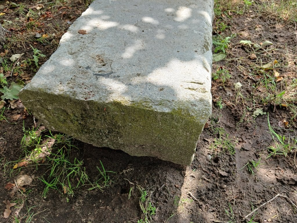 Granieten plaat, Tuin en Terras, Ophalen, Gebruikt, Graniet, Kei