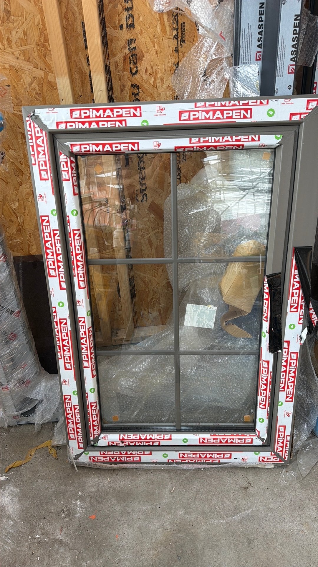 Draai kiep raam met kozijn, Doe-het-zelf en Verbouw, Ophalen, Zo goed als nieuw, Minder dan 80 cm, Gevelraam of Ruit