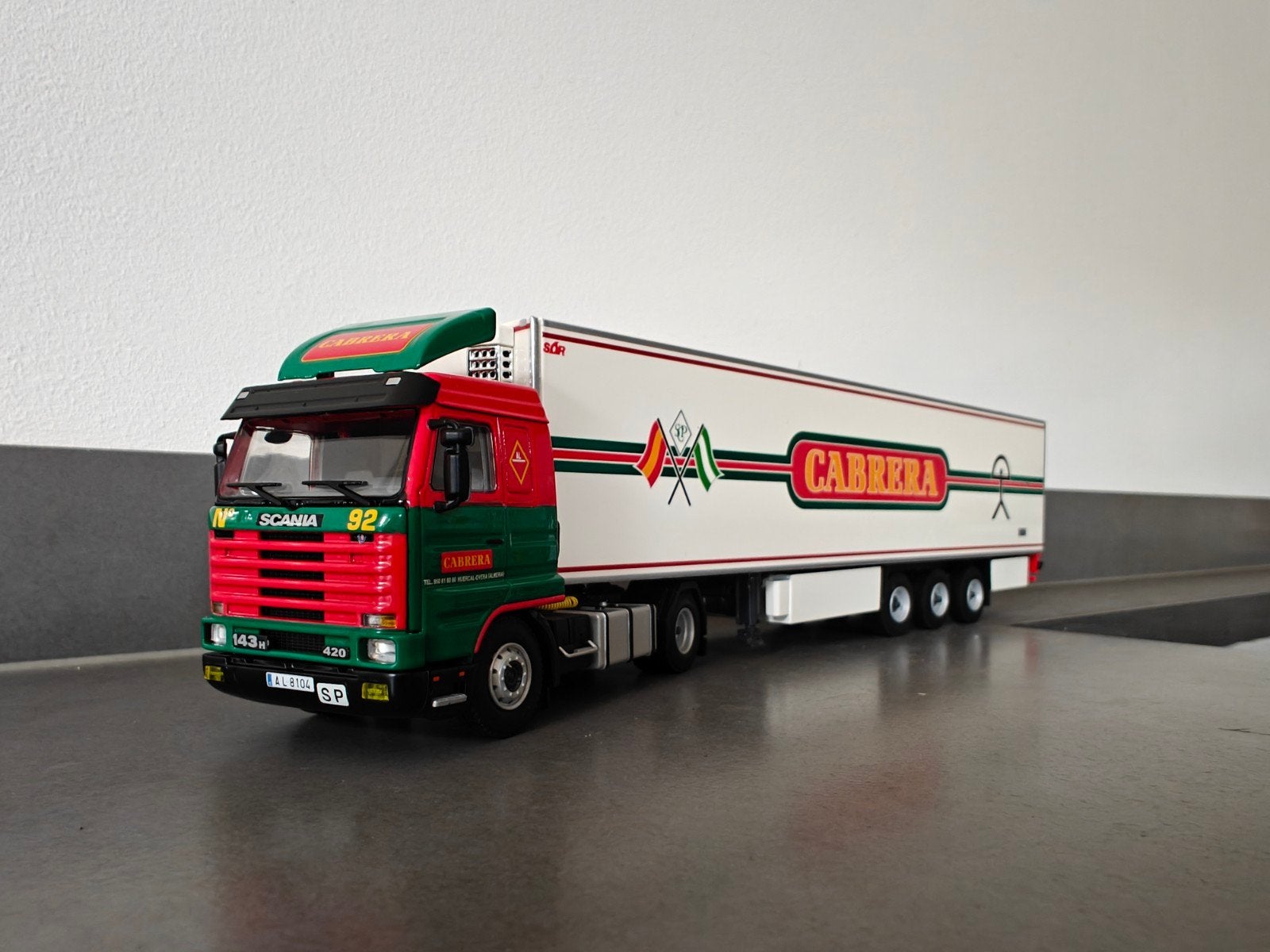 WSI Cabrera Scania Streamline, Ophalen of Verzenden, Zo goed als nieuw, Bus of Vrachtwagen, Wsi