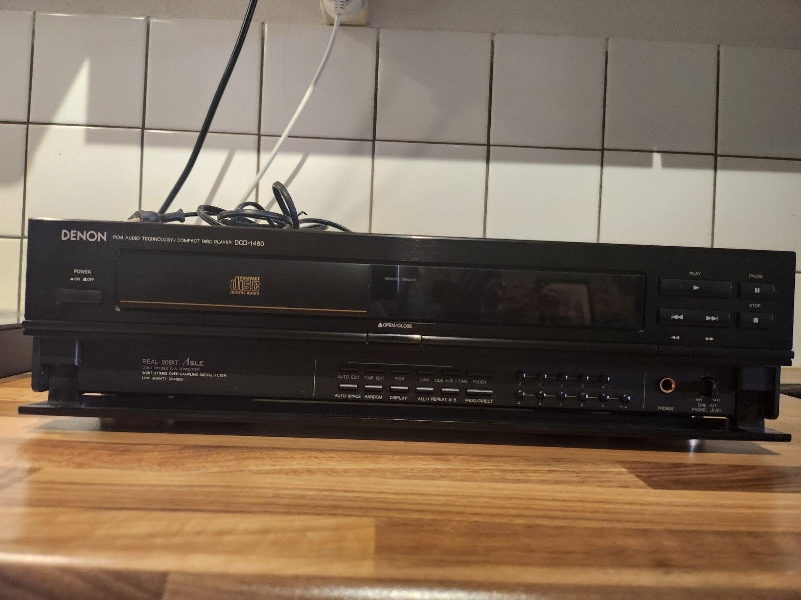 Denon DCD-1460 PCM Audio Technologie Compact Disc Speler, Ophalen, Zo goed als nieuw, Overige merken