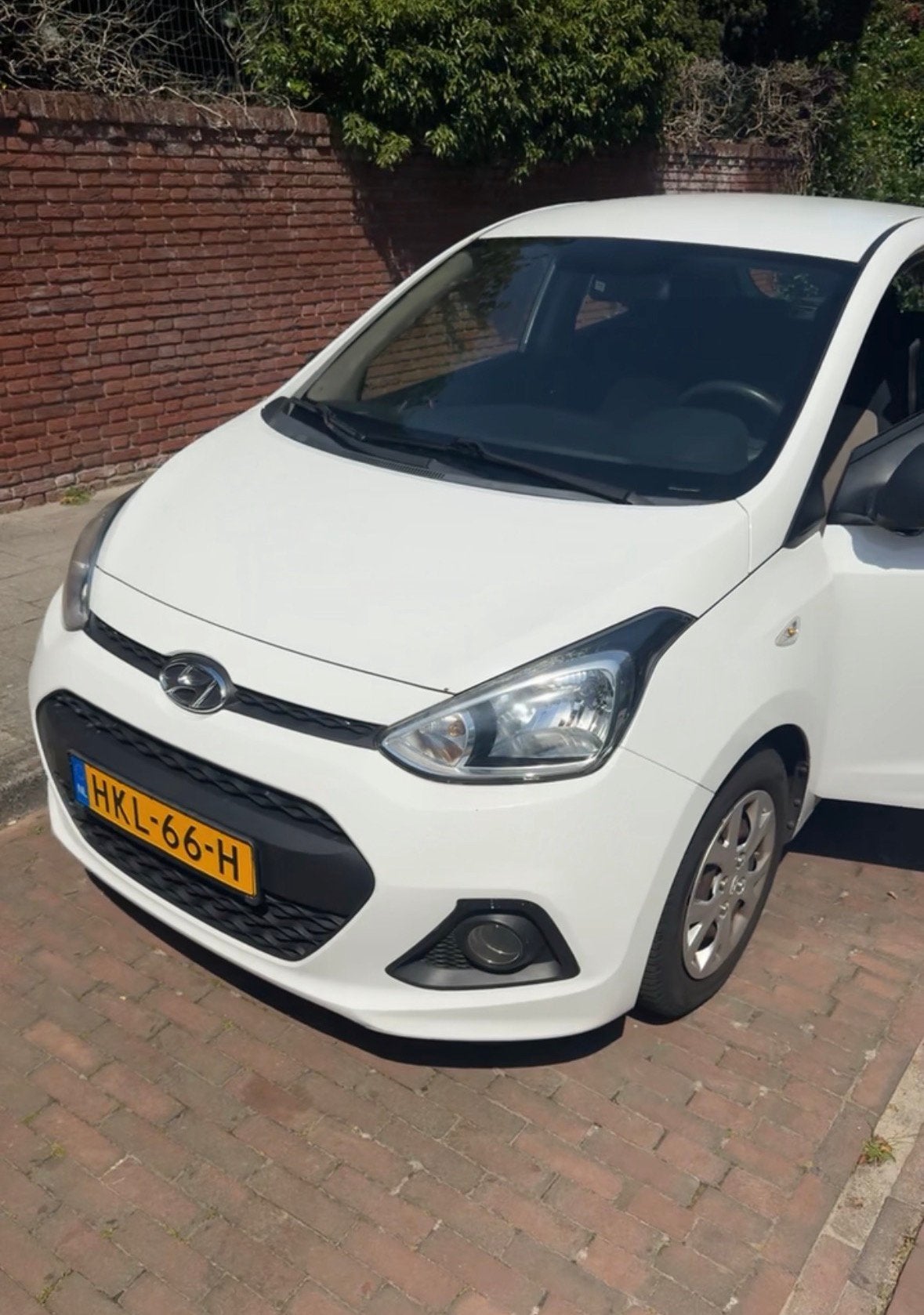 Hyundai i10 1.0i | Airco | Zuinig | 2014 | APK ✅, Auto's, Hyundai, Wit, Handgeschakeld, Particulier, Geïmporteerd
