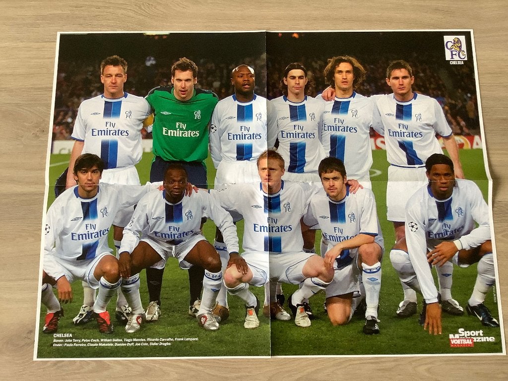 Grote poster Chelsea FC, Ophalen of Verzenden, Zo goed als nieuw, Buitenlandse clubs, Poster, Plaatje of Sticker
