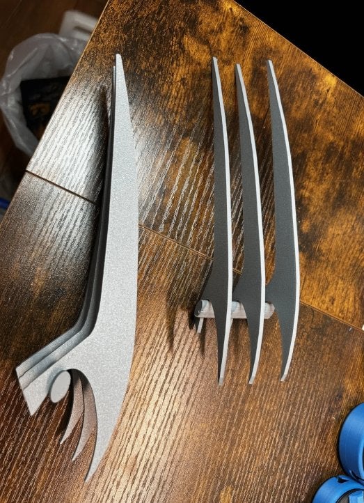 Draagbare wolverine geinsporeerde klauwen!, Beeldje, Replica of Model, Hengelo OV, Nieuw, Ophalen of Verzenden