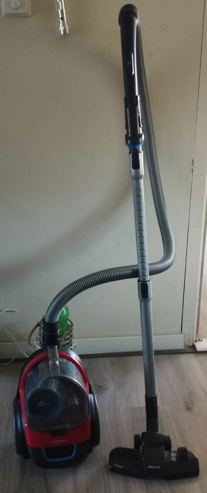 Philips FC9330/09 PowerPro Compact Stofzuiger Zonder Zak, Witgoed en Apparatuur, Ophalen, Gebruikt, Philips, Geschikt voor harde vloeren