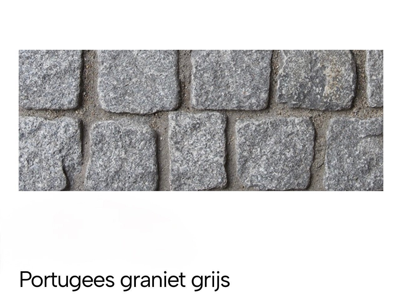 Keitjes ca. 9 m2, Ophalen, Gebruikt, Graniet, Kei