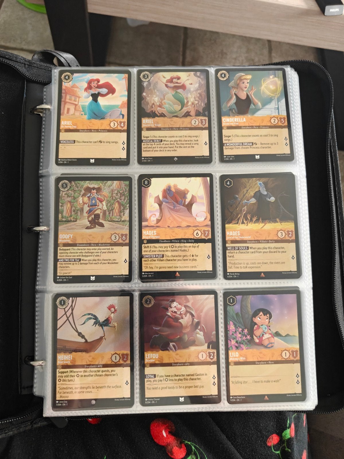 Disney Lorcana complete set 1 The first chapter, Ophalen of Verzenden, Zo goed als nieuw