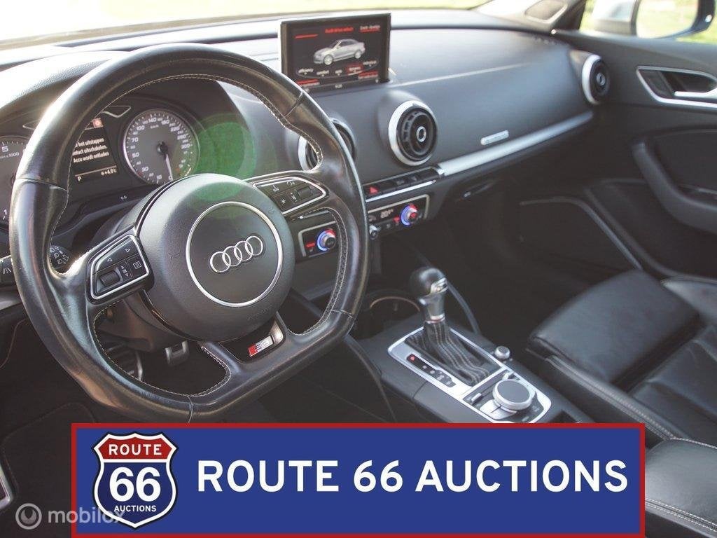 Audi S3 Cabriolet | 2015 | Route 66 Auctions, Auto's, S3, Gebruikt, Overige carrosserieën, Zwart