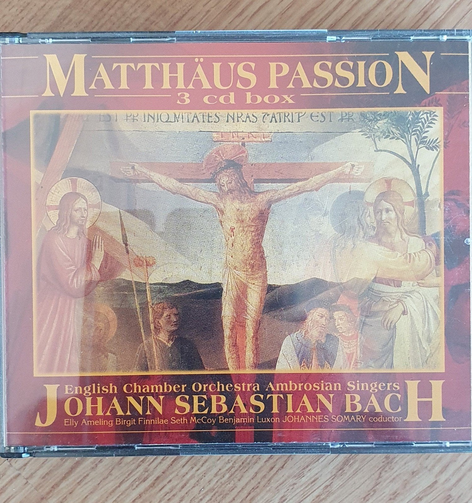 Bach: Matthäus Passion - 3 CD Boxset, Cd's en Dvd's, Cd's | Klassiek, Gebruikt, Boxset, Ophalen of Verzenden, Barok