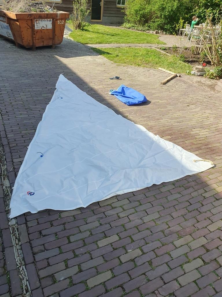 Fok voor zeilboot - Uitstekende staat, incl. zeilza, Watersport en Boten, Zeilen en Zeiltoebehoren, Verzenden, Minder dan 15 m²