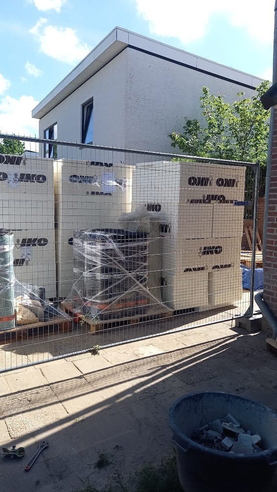 Heras Bouwhek 3 stuks, Ophalen, Zo goed als nieuw
