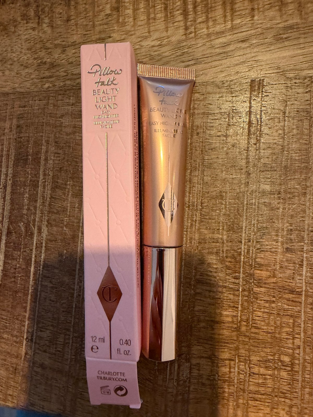 Charlotte Tilbury Beauty Light Wand - Pillow Talk, Ophalen of Verzenden, Nieuw, Gehele gezicht