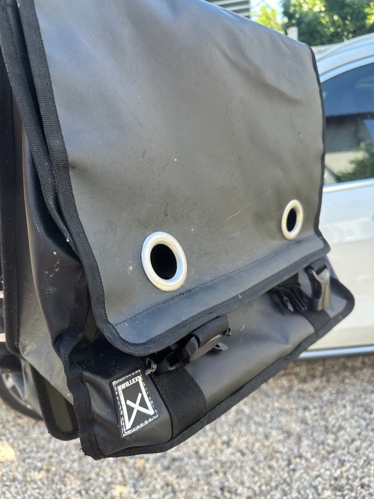 Willox fiets tassen, Ophalen, Gebruikt