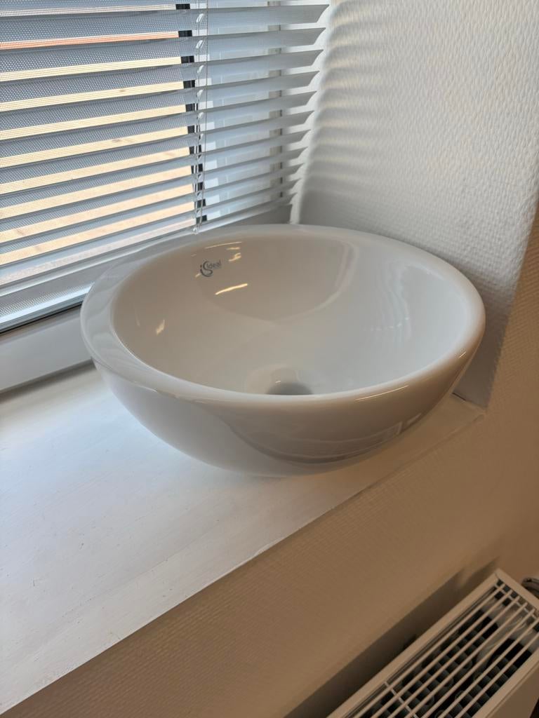 Witte Ideal Standard waskom - Zo goed als nieuw, Ophalen, Zo goed als nieuw