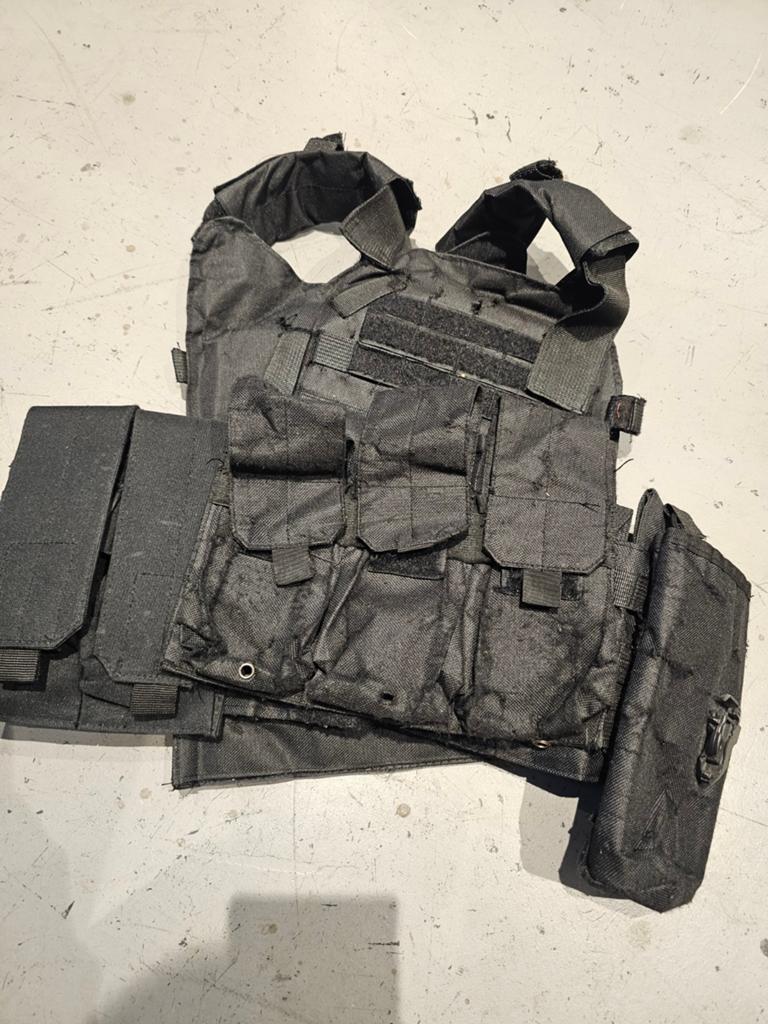 Tactisch Vest - Zwart Militair Vest met Zakken, Ophalen of Verzenden, Overige soorten, Overige gebieden, Kleding of Schoenen