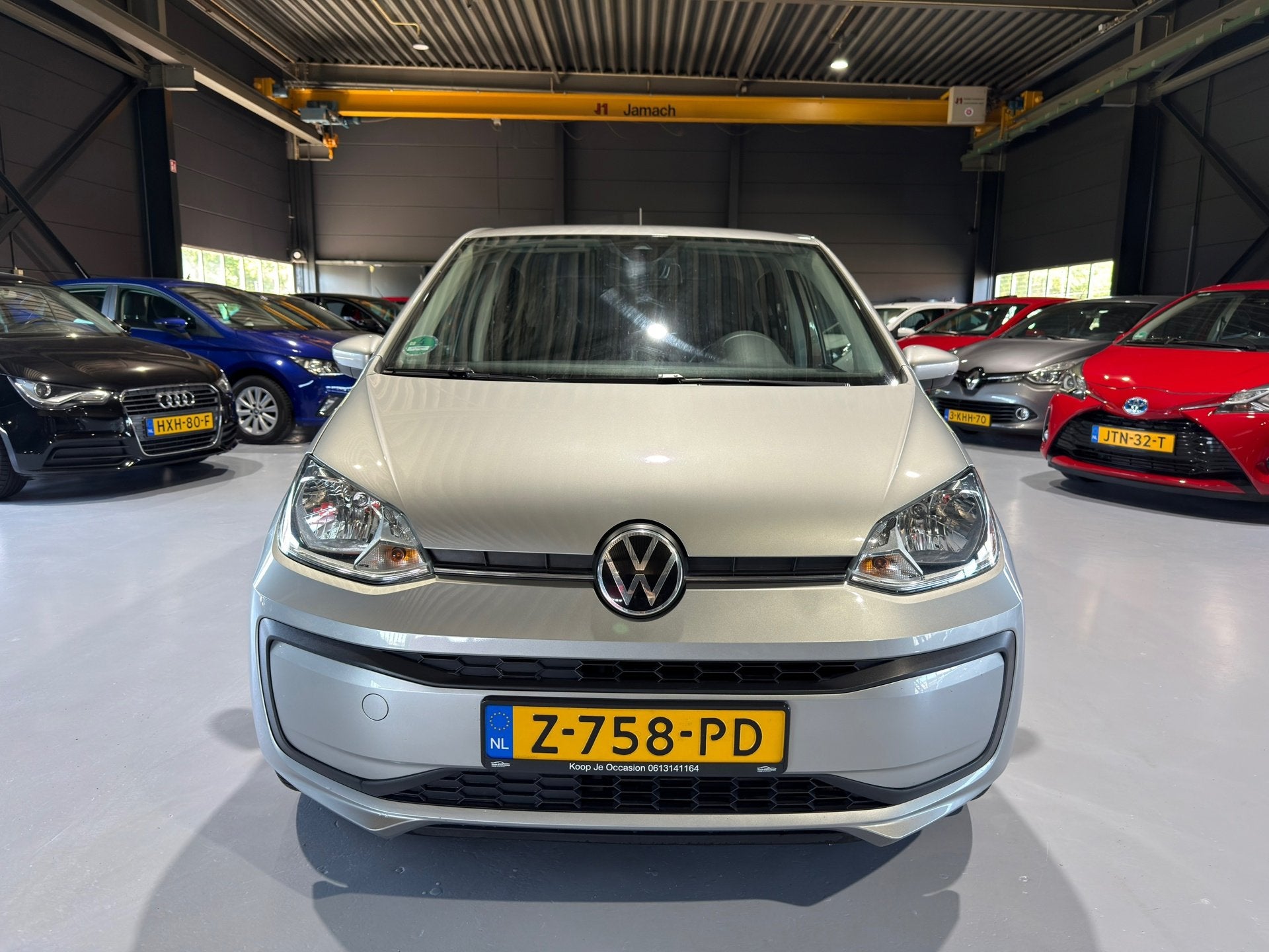 Volkswagen Up! Active 1.0 Bluemotion Lane assist | Climate, Dealer onderhouden, Stof, Gebruikt, Met garantie (alle)
