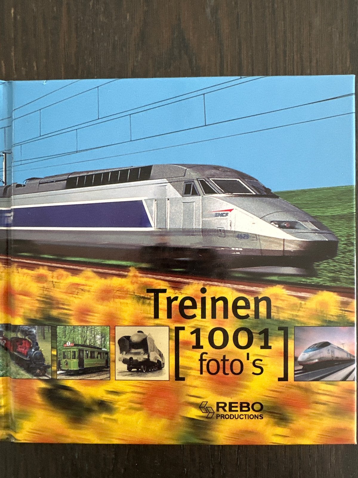 Treinen: 1001 foto's - REBO Productions, Ophalen of Verzenden, Zo goed als nieuw, Trein