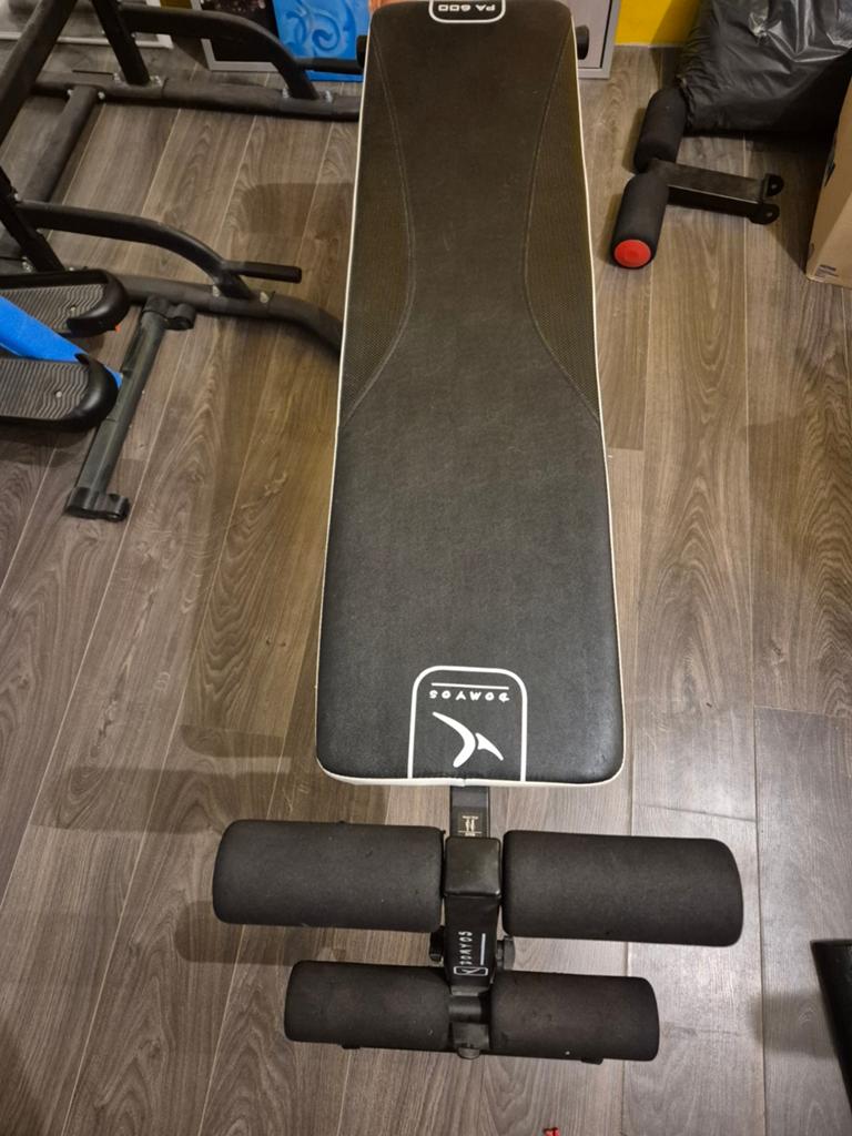 Domyos PA 600 Fitnessbank - Verstelbaar, Ophalen, Gebruikt, Krachtstation, Metaal