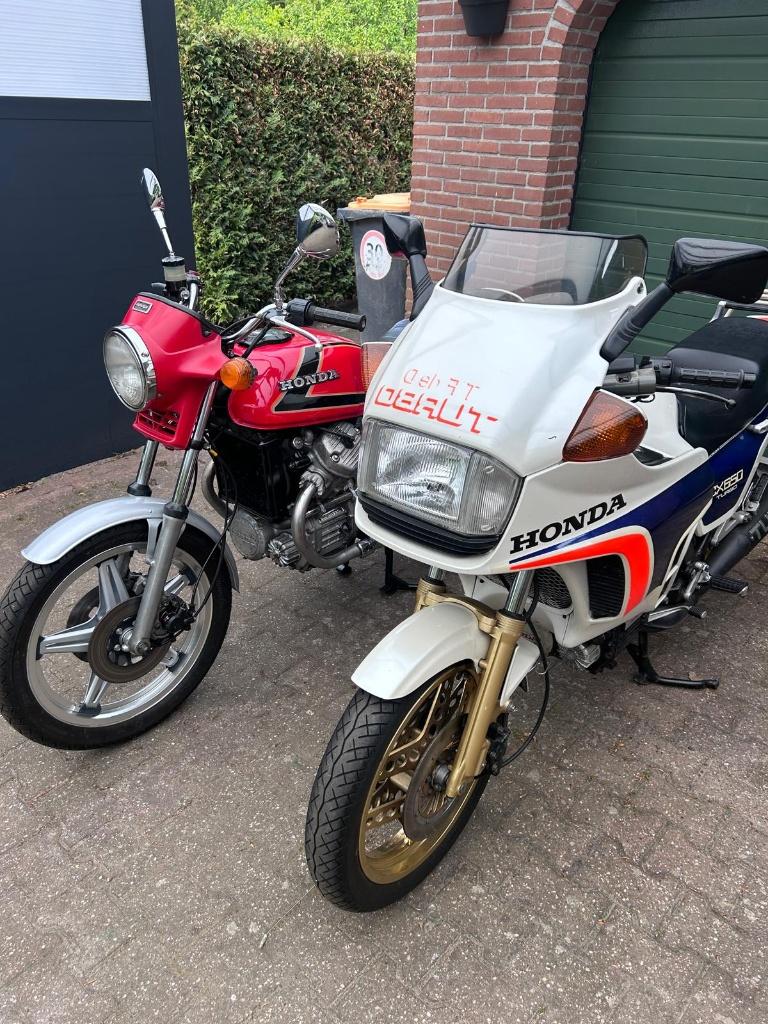 2X Honda CX, 2 cilinders, Motorrijbewijs A, Particulier, Meer dan 35 kW