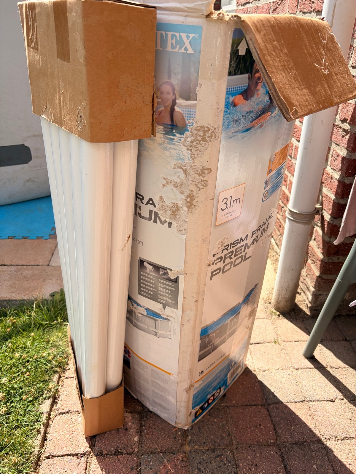 Intex Zwembad 305x76cm met filterpomp, Ophalen, Gebruikt