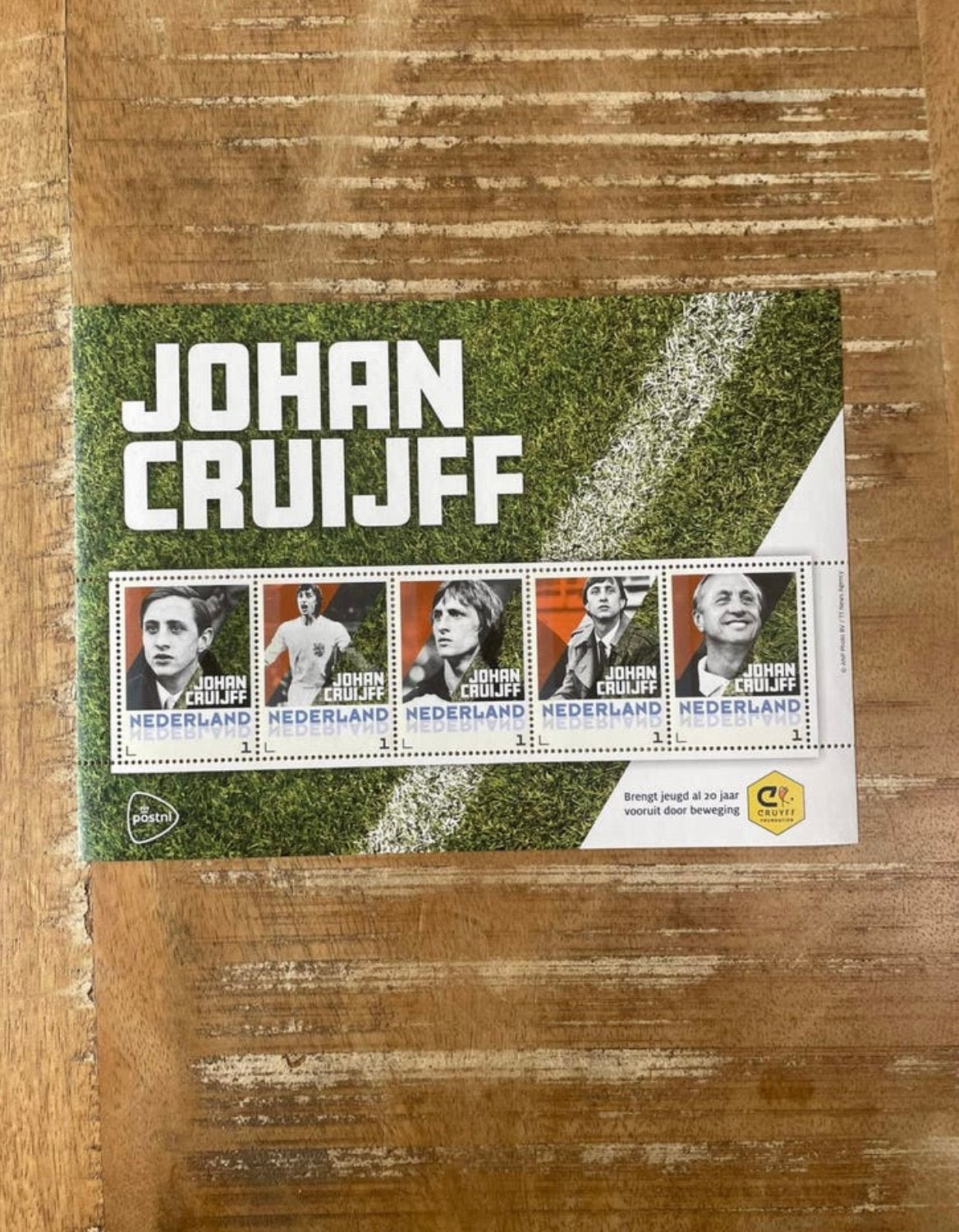 Vel Persoonlijke Postzegels Johan Cruijff. Postfris., Ophalen of Verzenden, Na 1940, Postfris