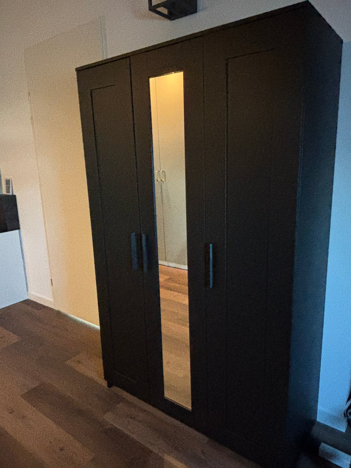 Kledingkast Ikea Brimnes, Huis en Inrichting, Kasten | Kledingkasten, Ophalen, 100 tot 150 cm, Zo goed als nieuw, 150 tot 200 cm