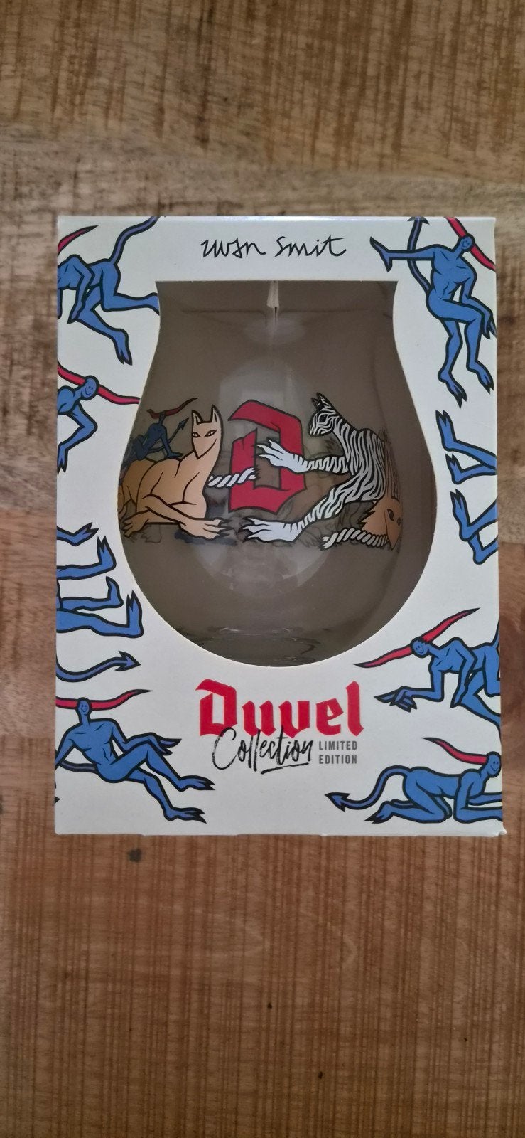 Duvel Collection Limited Edition Iwan Smit glas, Ophalen of Verzenden, Nieuw