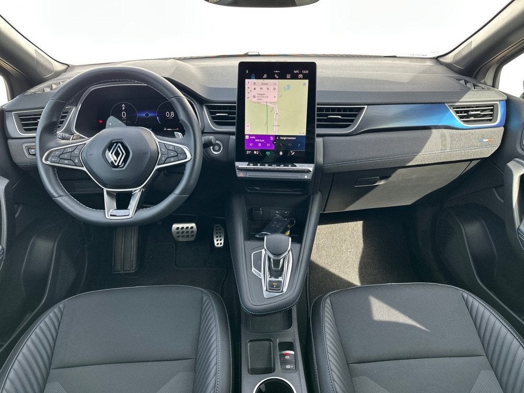 Renault Captur 1.3 mild hybrid 160 esprit Alpine 360 CAMERA, 1272 kg, Gebruikt, Zwart, 4 cilinders