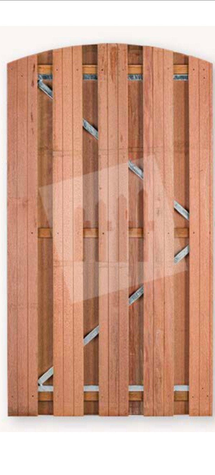 Schuttingdeur frame gegalvaniseerd 100cm breed, Tuin en Terras, Ophalen, Met poort, Gebruikt, Tuinhek