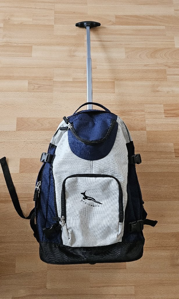 Springbok rugtas met trolley functie, Ophalen of Verzenden, Zo goed als nieuw, Overige merken, 30 tot 45 cm