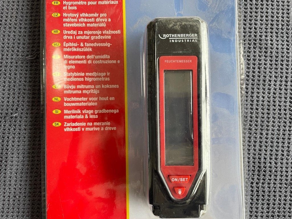 Rothenberger Vochtmeter voor hout en bouwmaterialen, Nieuw, Ophalen of Verzenden, /, /
