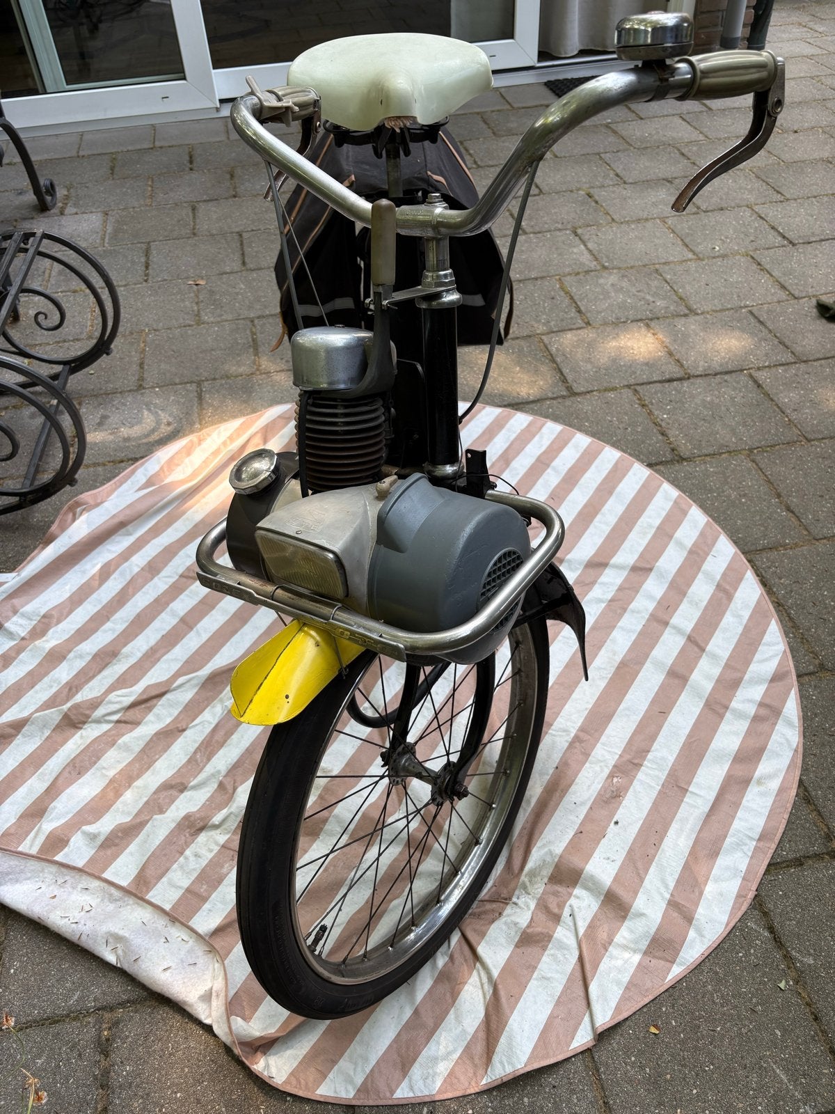 Vintage Solex Oto Bromfiets - Zwart, Goede Staat, Ophalen, Gebruikt, Maximaal 25 km/u, Oto