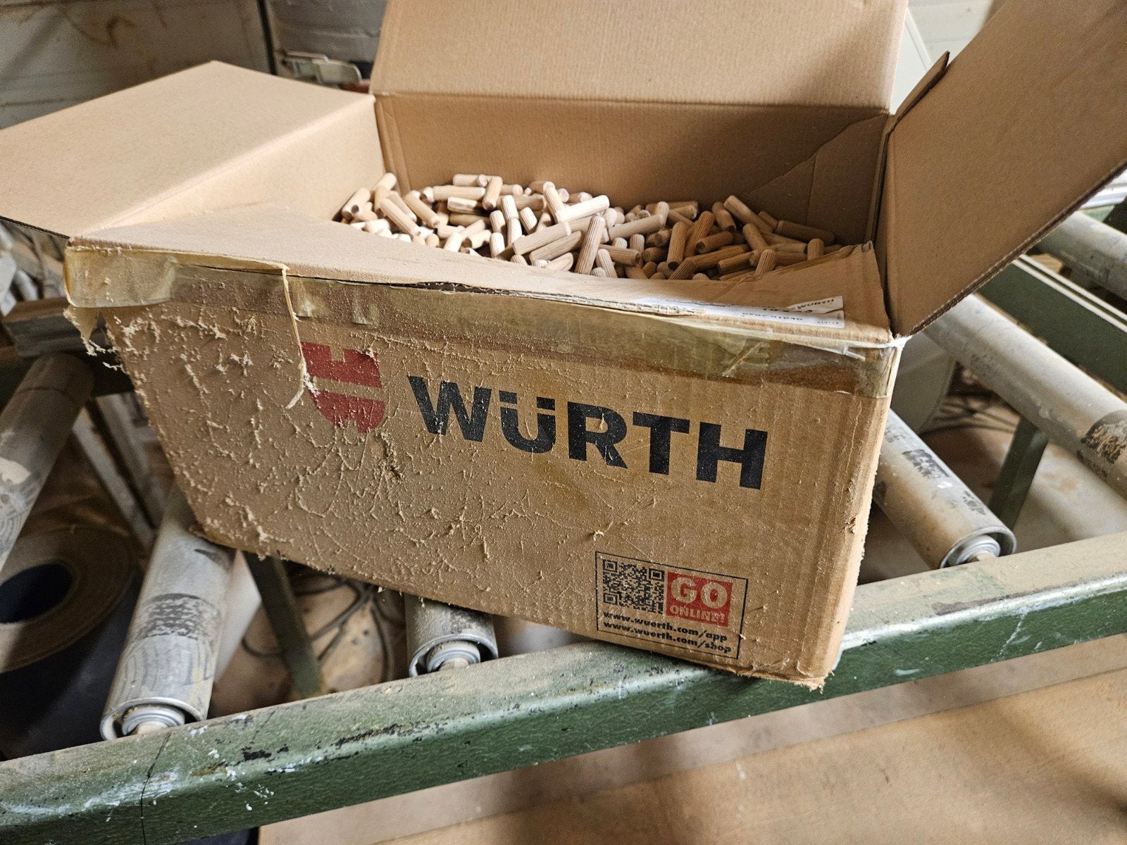 Deuvels / Doken / +- 2500 stuks Houten pennen 8kg! 40x10mm, Doe-het-zelf en Verbouw, Ophalen of Verzenden, 50 mm of meer, Pallet