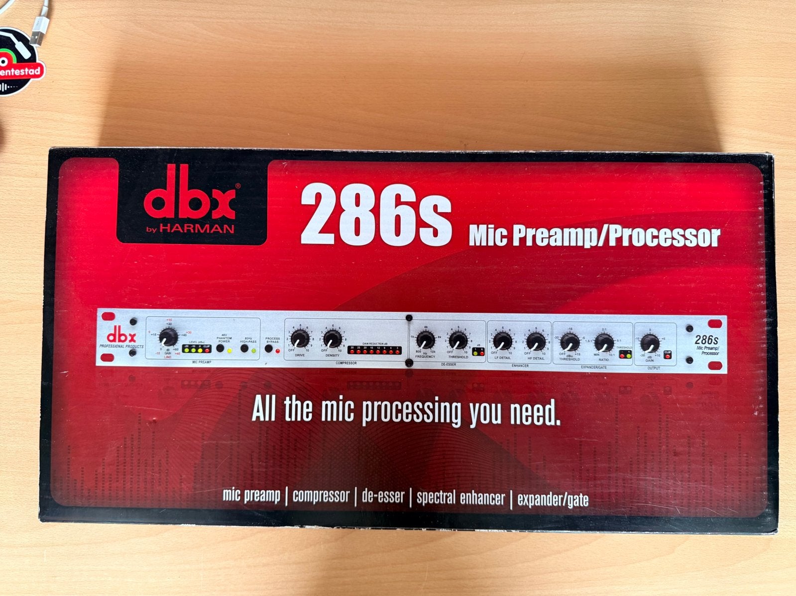 DBX 286s Voice Processot, Ophalen of Verzenden, Zo goed als nieuw, Equalizer
