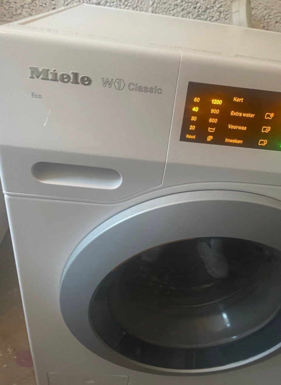 Miele W1 Classic Wasmachine - Zo goed als nieuw, Witgoed en Apparatuur, Ophalen, Zo goed als nieuw, Voorlader, Kort programma