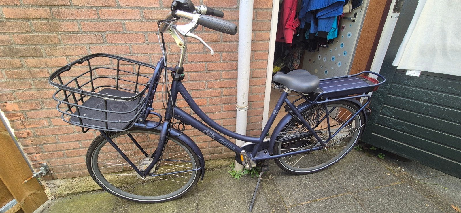 elektrische dames fiets cortina, Velgrem, Versnellingen, Ophalen, Overige merken