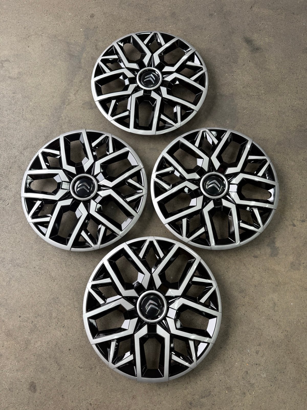 Set Citroën Wieldoppen 14 inch, onbeschadigd, Ophalen of Verzenden, Zo goed als nieuw